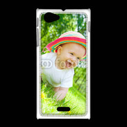Coque Sony Xpéria J Sourire de bébé en plein air