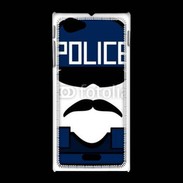 Coque Sony Xpéria J Moustache policier