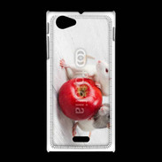 Coque Sony Xpéria J Rats gourmands