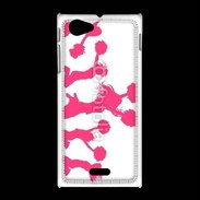 Coque Sony Xpéria J Pompom Girl 1