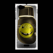 Coque Sony Xpéria J Gant de boxe humour