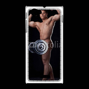 Coque Sony Xpéria J Humour de culturiste 1