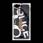 Coque Sony Xpéria J Equipement de police