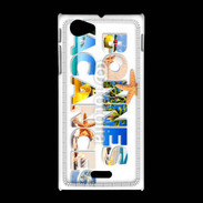 Coque Sony Xpéria J Bonnes vacances