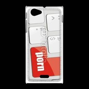 Coque Sony Xpéria J Clavier sexy