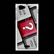 Coque Sony Xpéria J Humour clavier ordinateur