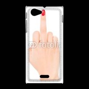 Coque Sony Xpéria J Fuck 3