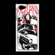 Coque Sony Xpéria J Vigilante au féminin