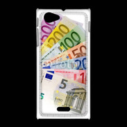 Coque Sony Xpéria J Eventail de billet de bnaque