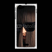 Coque Sony Xpéria J Coiffure drôle