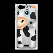 Coque Sony Xpéria J Vache cartoon 500