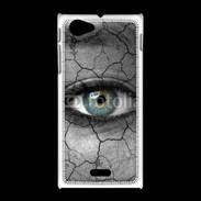 Coque Sony Xpéria J Oeil et terre sèche