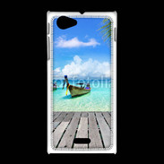 Coque Sony Xpéria J Plage tropicale