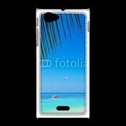 Coque Sony Xpéria J Belle plage 4
