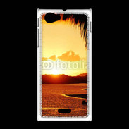 Coque Sony Xpéria J Fin de journée sur plage Bahia au Brésil