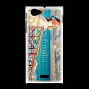 Coque Sony Xpéria J Voyage de lune de miel