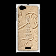Coque Sony Xpéria J Soleil et sable sur la plage