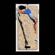 Coque Sony Xpéria J Volley ball sur plage