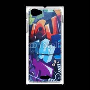 Coque Sony Xpéria J Graffiti sur un mur