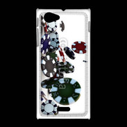 Coque Sony Xpéria J Jetons de poker 4