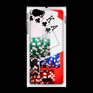 Coque Sony Xpéria J Passion du poker 2