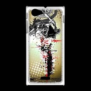 Coque Sony Xpéria J motocross frame