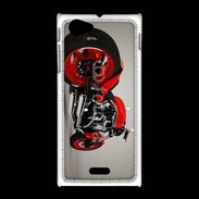 Coque Sony Xpéria J Moto customisée 1