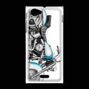 Coque Sony Xpéria J Vintage moto Harley