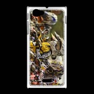 Coque Sony Xpéria J Départ course de Motocross