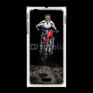 Coque Sony Xpéria J Moto cross la nuit 15