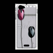 Coque Sony Xpéria J course de souris