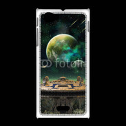 Coque Sony Xpéria J Planète Alien