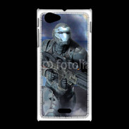 Coque Sony Xpéria J Soldat futuriste