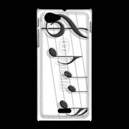 Coque Sony Xpéria J Portée de notes