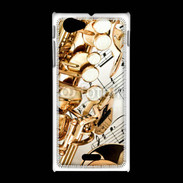 Coque Sony Xpéria J Saxophone