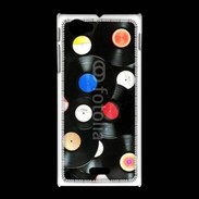Coque Sony Xpéria J Disque vynil