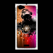 Coque Sony Xpéria J DJ Disco musique