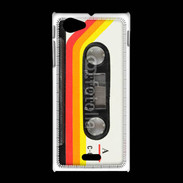 Coque Sony Xpéria J Cassette musique