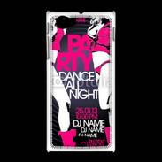 Coque Sony Xpéria J Dance all night 2