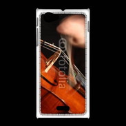 Coque Sony Xpéria J Violoncelliste 2