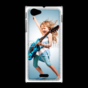 Coque Sony Xpéria J Rock me Baby