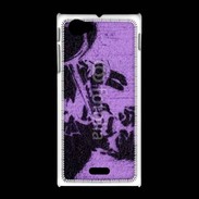 Coque Sony Xpéria J Trompettiste graffiti