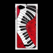 Coque Sony Xpéria J Abstract piano 2