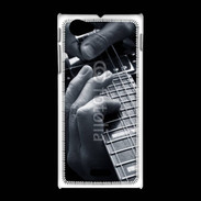 Coque Sony Xpéria J Musicien de blues à la guitare