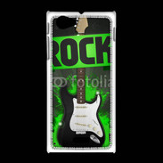 Coque Sony Xpéria J Festival de rock vert