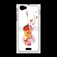 Coque Sony Xpéria J Violon en dessin 51