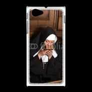 Coque Sony Xpéria J Nonne en prière 2