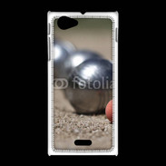 Coque Sony Xpéria J Pétanque
