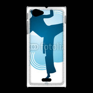 Coque Sony Xpéria J Karaté féminin