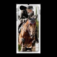 Coque Sony Xpéria J Jumping Equitation